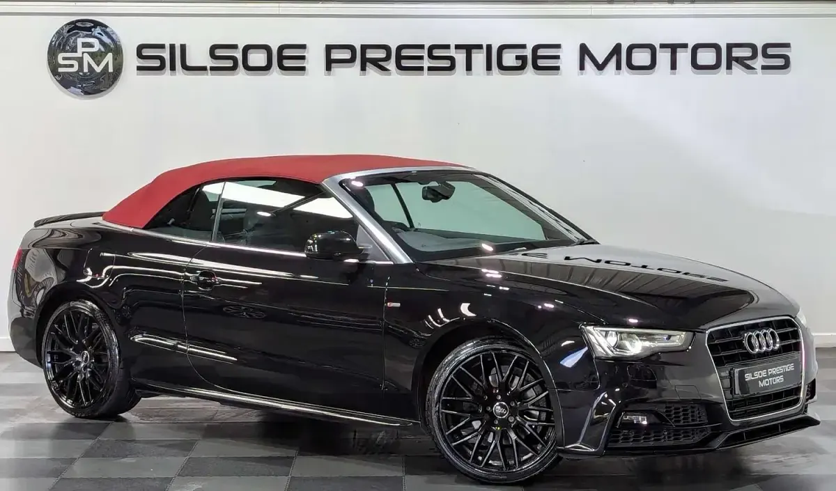 Used Audi A5 Cabriolet S-Line 2016 Black Cabriolet