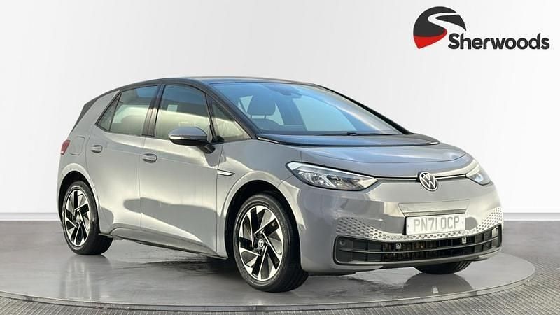 Used VW ID.3 Pro Performance 150 kW (204 HP) 2021 Grey Hatchback