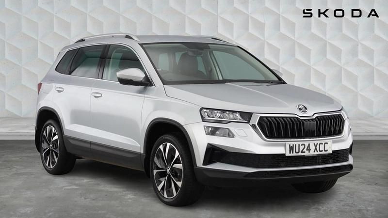 Used Skoda Karoq SE L 147 HP (108 kW) 2024 Brilliant silver metallic SUV