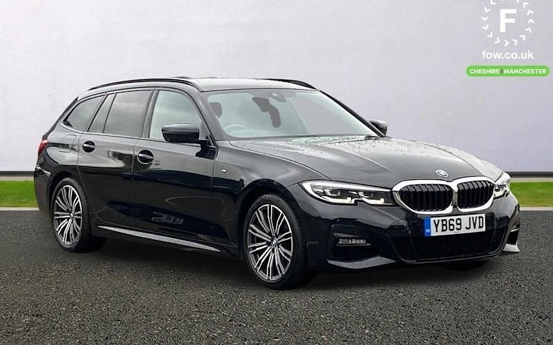 Black Used 2019 BMW 320 Comfort Edition Estate | £22,599 (Expensive) - Image 1/4