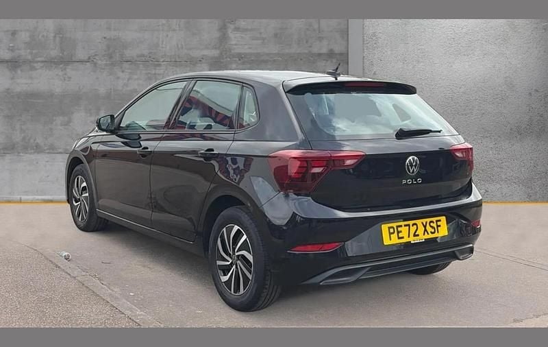 Used VW Polo Life 95 HP (69 kW) 2022 Black Hatchback