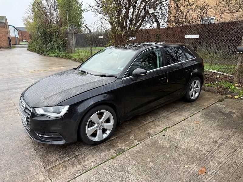 Phantom black Used 2014 Audi A3 Sport Hatchback | £7,475 (Super price) - Image 1/2