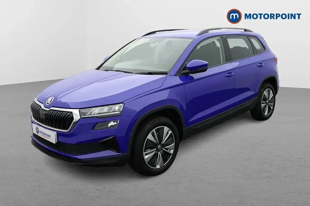 Used Skoda Karoq SE Drive 150 HP (110 kW) 2023 Blue SUV