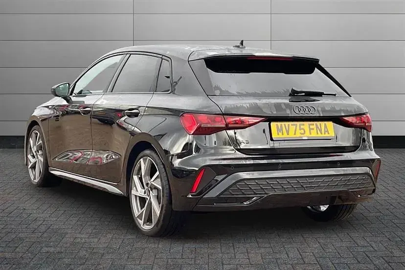 Used Audi A3 Black Edition 150 HP (110 kW) 2025 Mythos black