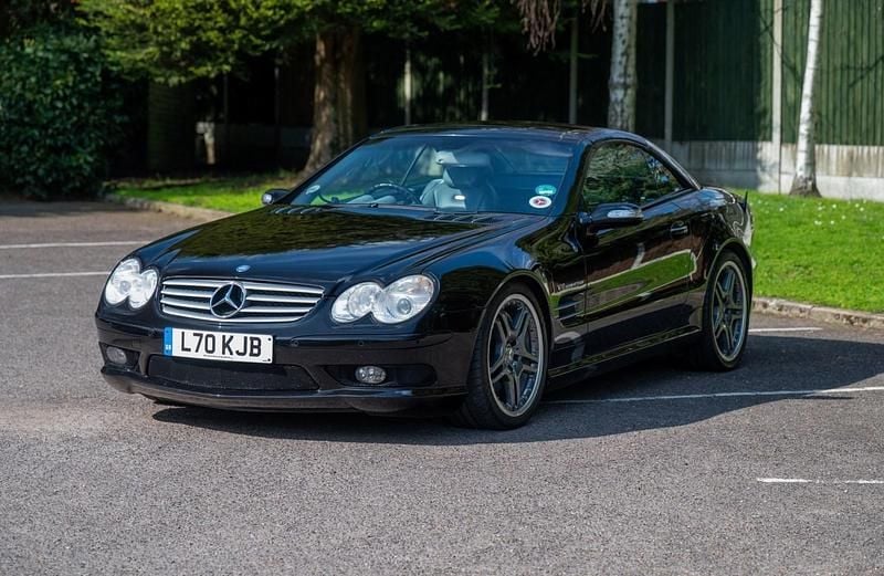 Used Mercedes SL55 AMG AMG 2004 Black Cabriolet