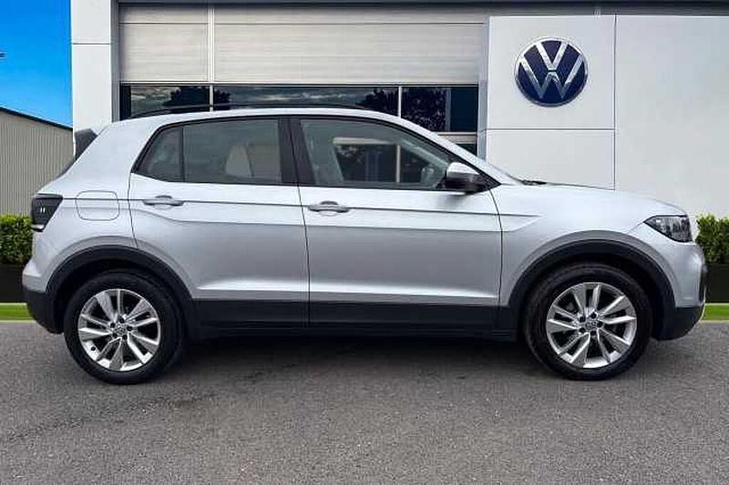 Usado VW T-Cross SE 115 HP (84 kW) 2020 Prateado SUV