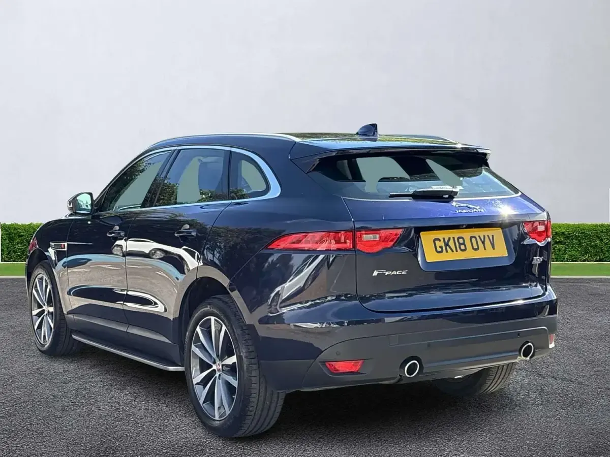Used Jaguar F-Pace Portfolio 300 HP (220 kW) 2018 Blue SUV