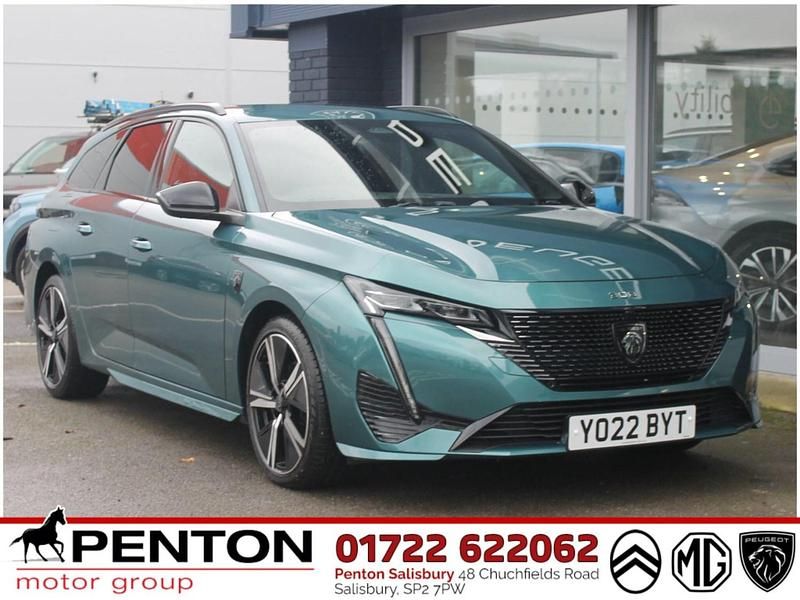 Blue Used 2022 Peugeot 308 SW GTi Estate | £16,990 (Fair price) - Image 1/4