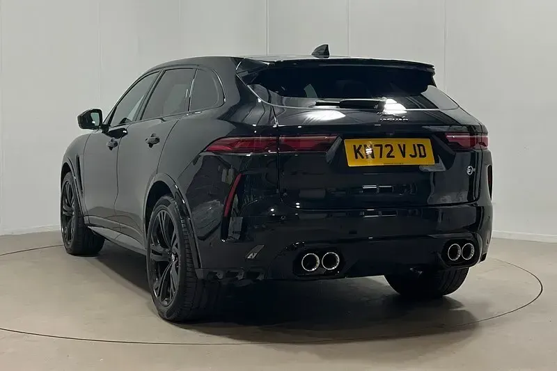 Used Jaguar F-Pace SVR 542 HP (398 kW) 2022 Black SUV