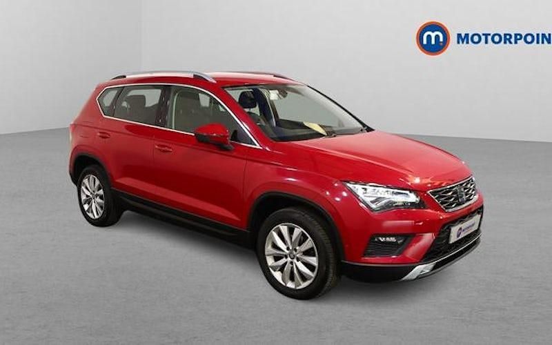Used Seat Ateca SE 116 HP (85 kW) 2018 Red SUV