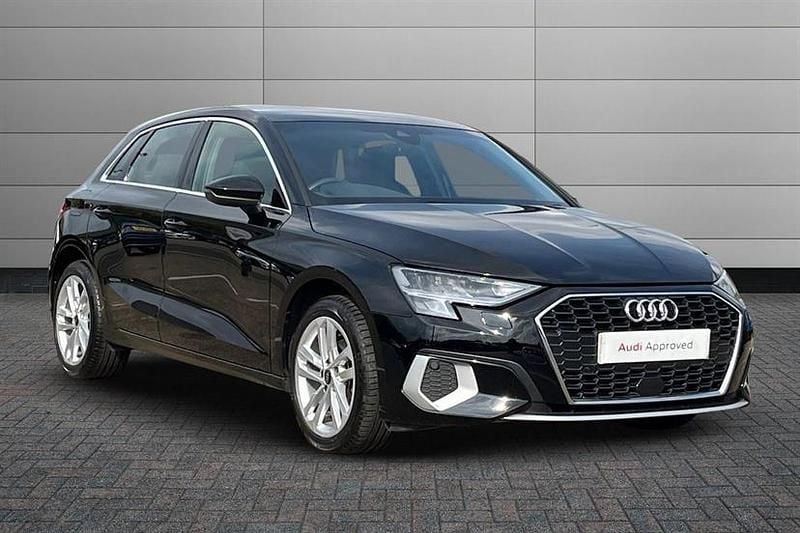 Brilliant black Used 2024 Audi A3 Sport | £20,150 (Good price) - Image 1/4