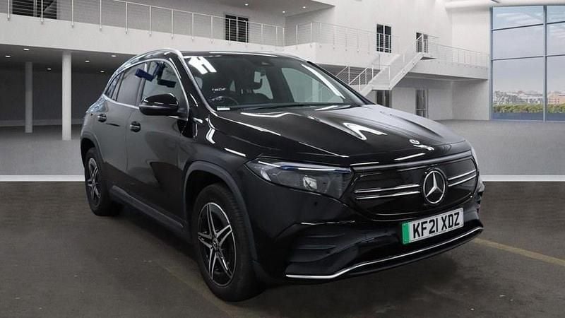 Black Used 2021 Mercedes EQA250 AMG line SUV | £19,799 (Fair price) - Image 1/4