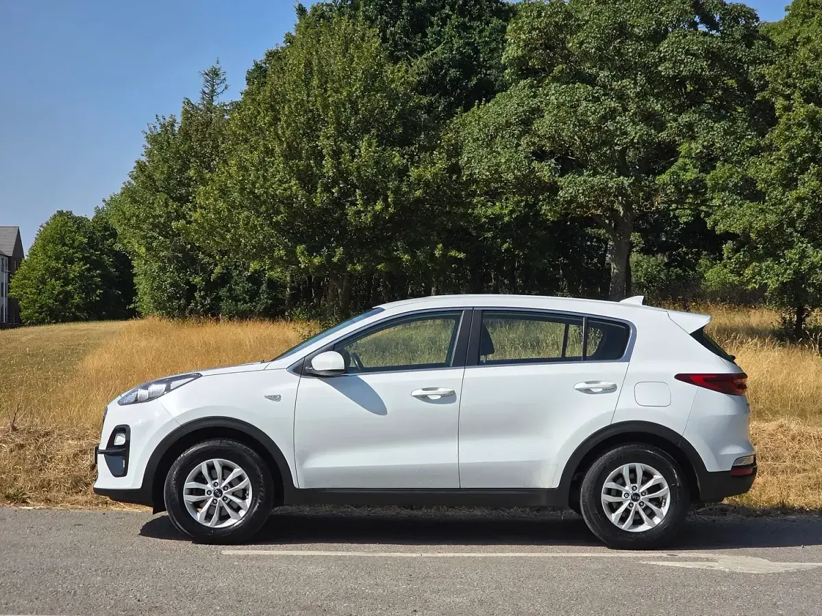 Used Kia Sportage 114 HP (83 kW) 2019 White SUV