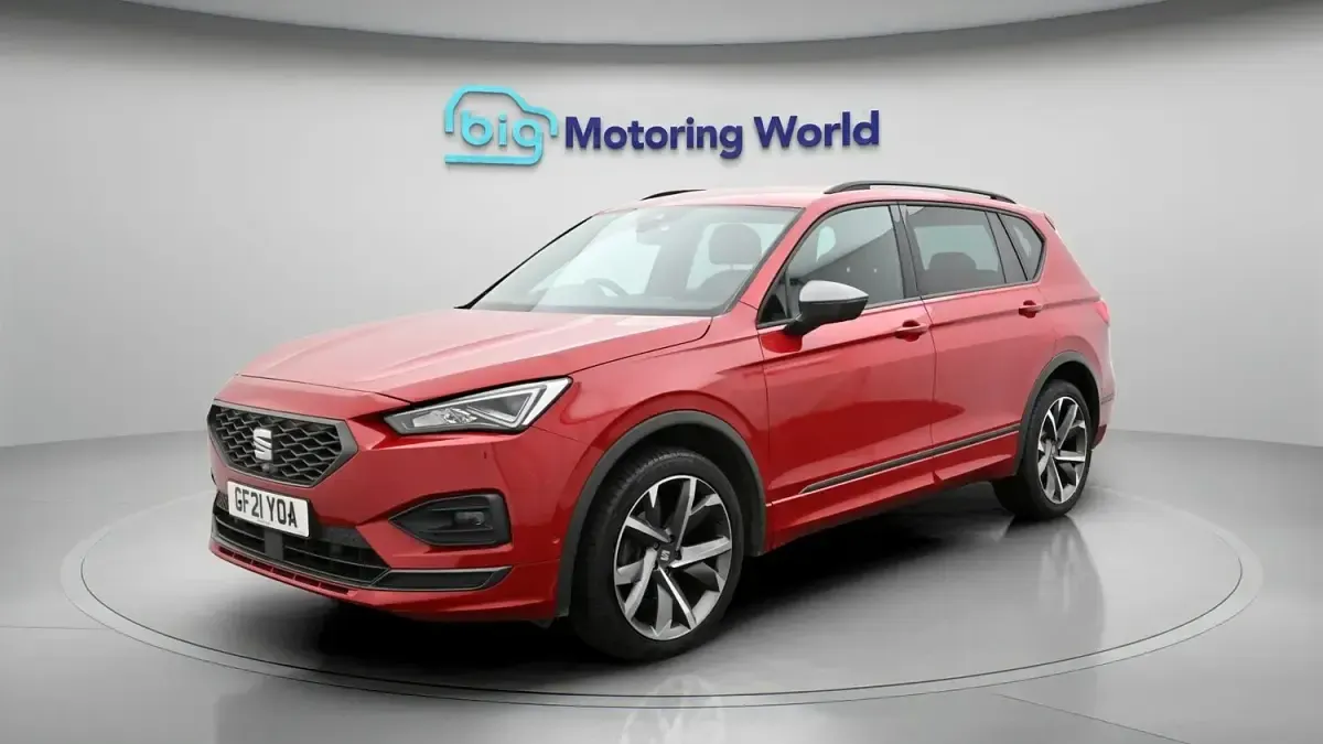 Used Seat Tarraco FR Sport 150 HP (110 kW) 2021 Red SUV