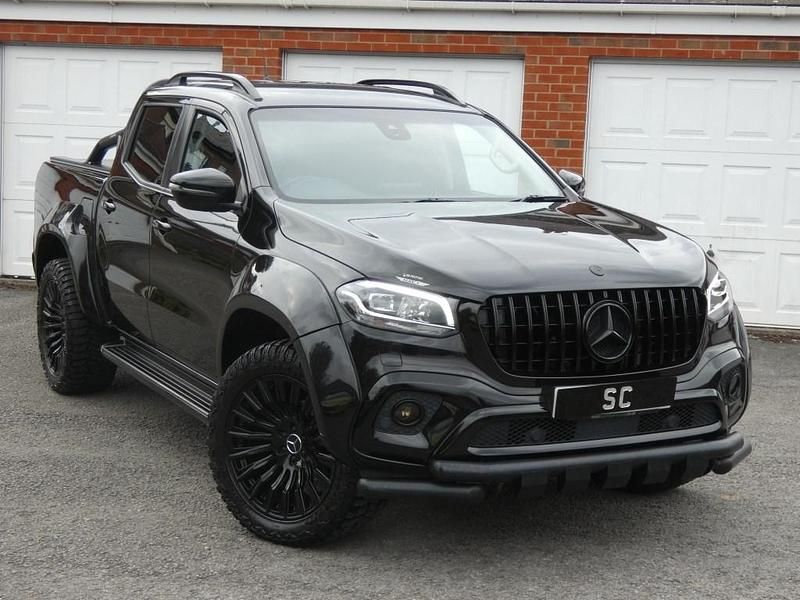 Black Used 2019 Mercedes X250 Pickup | £30,995 - Image 1/4