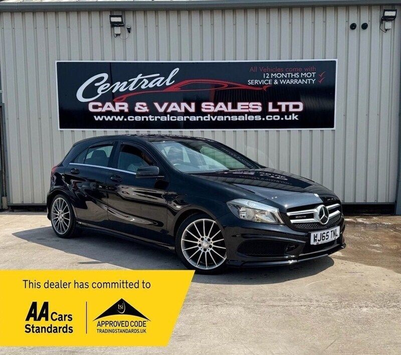 Black Used 2015 Mercedes A180 AMG Hatchback | £6,990 (Super price) - Image 1/4
