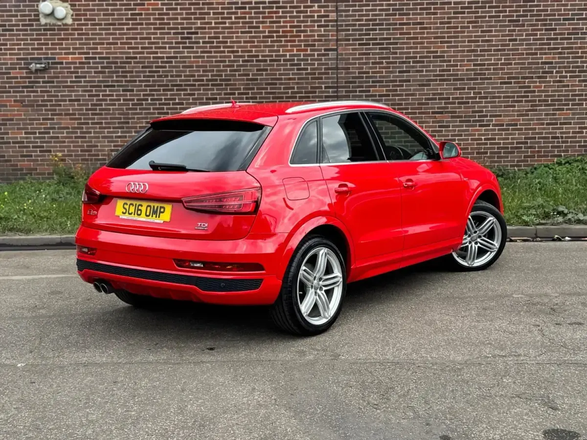 Używany Audi Q3 S-line plus 2016 Czerwony SUV