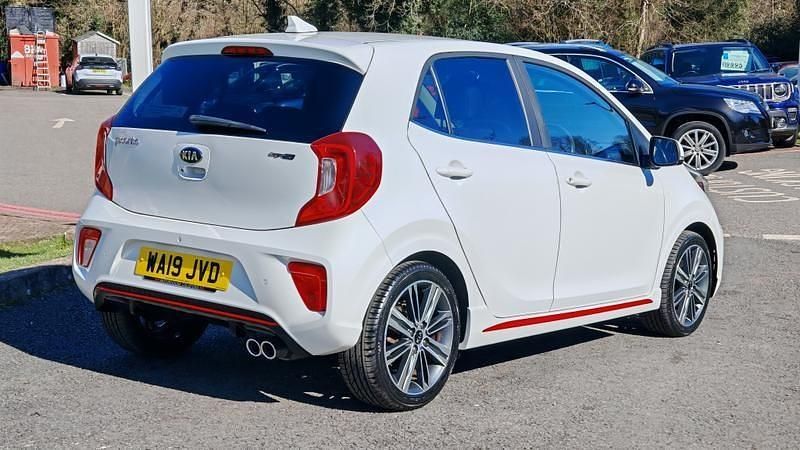 Used Kia Picanto GT-Line 2019 White Hatchback