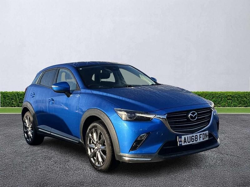 Blue Used 2019 Mazda CX-3 Inclusive SUV | £12,899 (Fair price) - Image 1/4