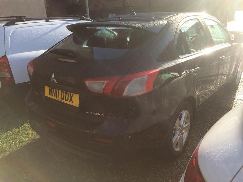 Used Mitsubishi Lancer 2011 Black Hatchback
