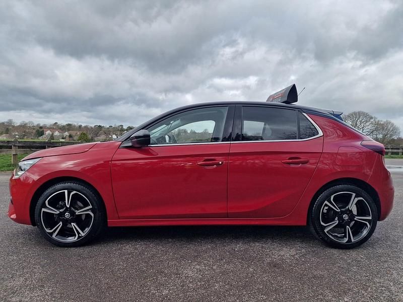 Used Vauxhall Corsa Edition 75 HP (55 kW) 2021 Red Hatchback