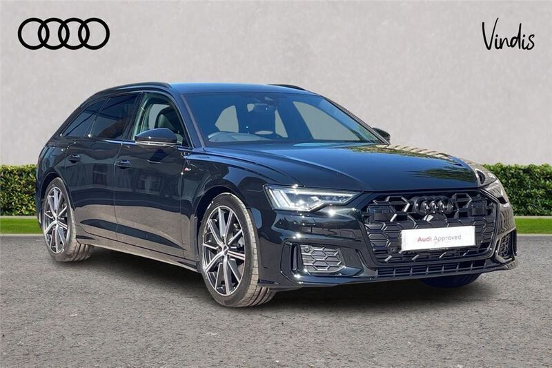 Black Used 2025 Audi A6 Black Edition Estate | £41,432 (Expensive) - Image 1/3
