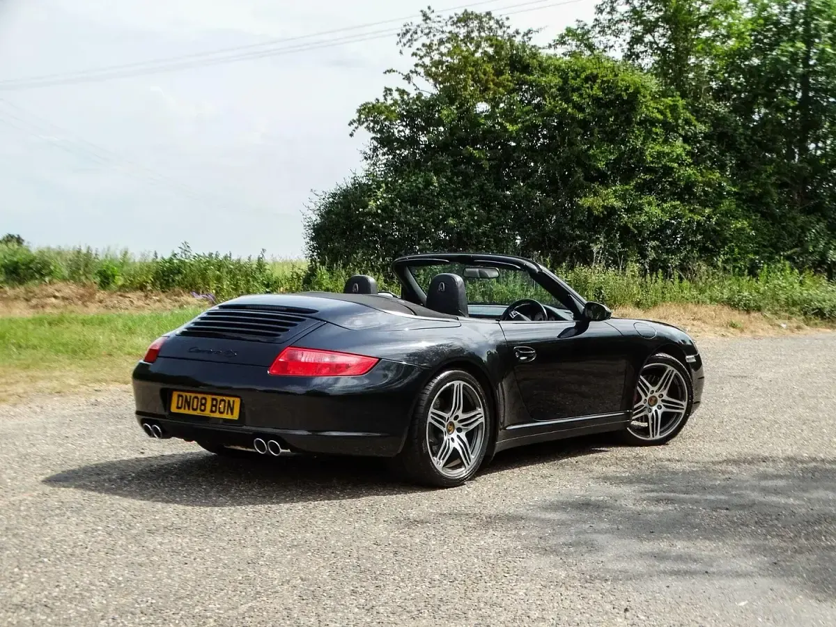 Used Porsche 911 Carrera 4S Cabriolet 2008 Black Cabriolet