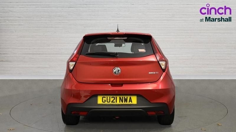 Used MG MG3 Excite 106 HP (77 kW) 2021 Red Hatchback