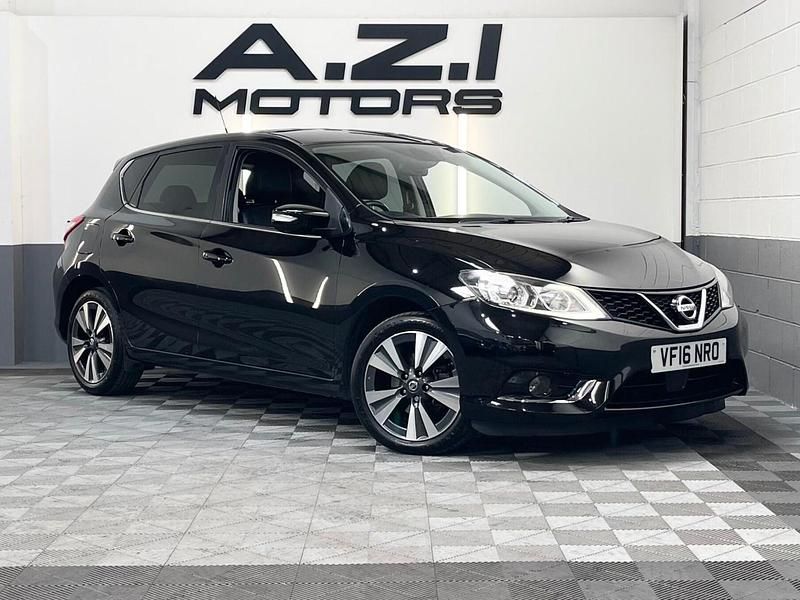 Used Nissan Pulsar Tekna 2016 Black Hatchback