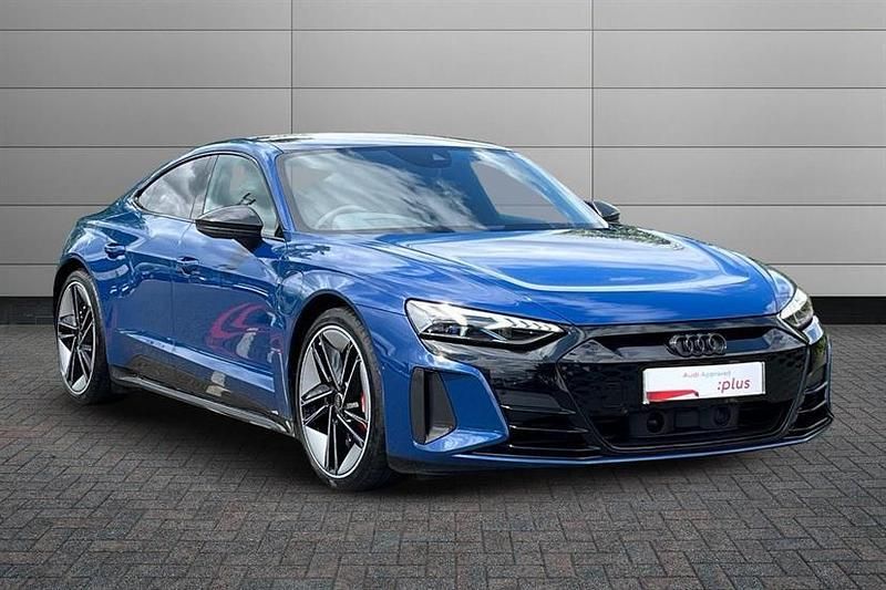 Blue Used 2022 Audi RS e-tron GT Comfort Sedan | £50,495 (Fair price) - Image 1/4