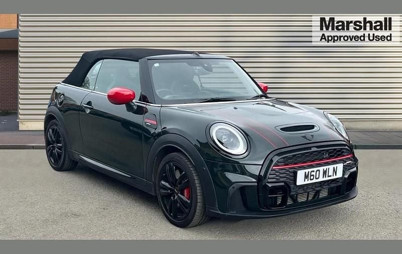 Used Mini John Cooper Works Cabriolet 228 HP (167 kW) 2023 Green Cabriolet