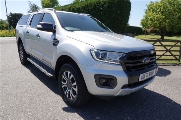 Silver Used 2022 Ford Ranger Wildtrack Pickup | £27,588 (A bit pricey) - Image 1/1