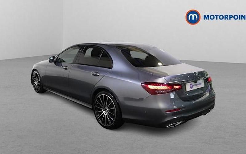 Used Mercedes E220 AMG line 194 HP (142 kW) 2021 Grey Sedan