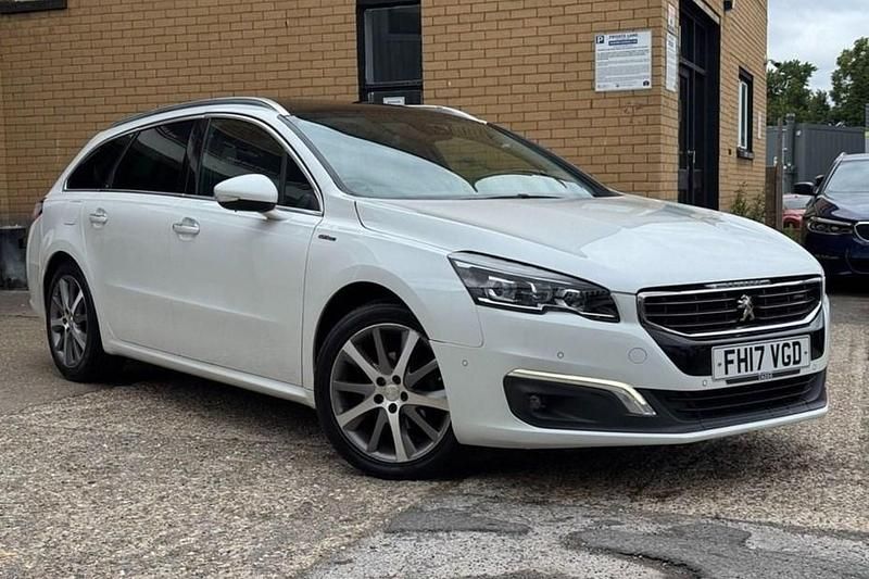 White Used 2017 Peugeot 508 GT-line Estate | £8,999 (Super price) - Image 1/1