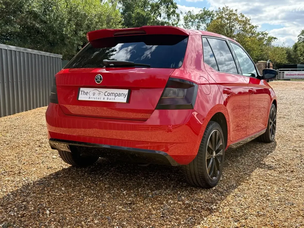 Used Skoda Fabia Monte Carlo 110 HP (80 kW) 2015 Red Hatchback