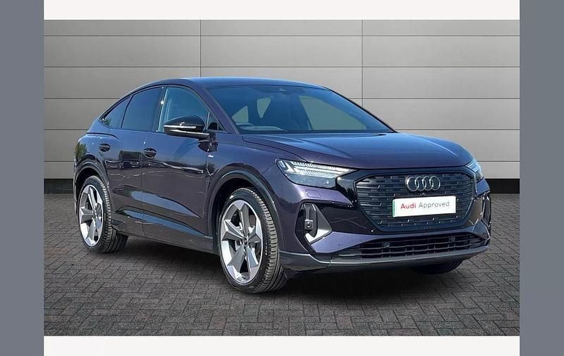 Other Used 2025 Audi Q4 Sportback e-tron Black Edition SUV | £43,595 - Image 1/4