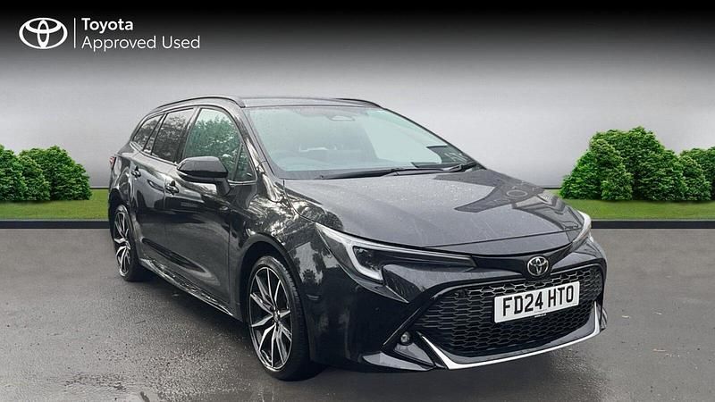 Black Used 2024 Toyota Corolla Sport Estate | £24,714 (Fair price) - Image 1/2