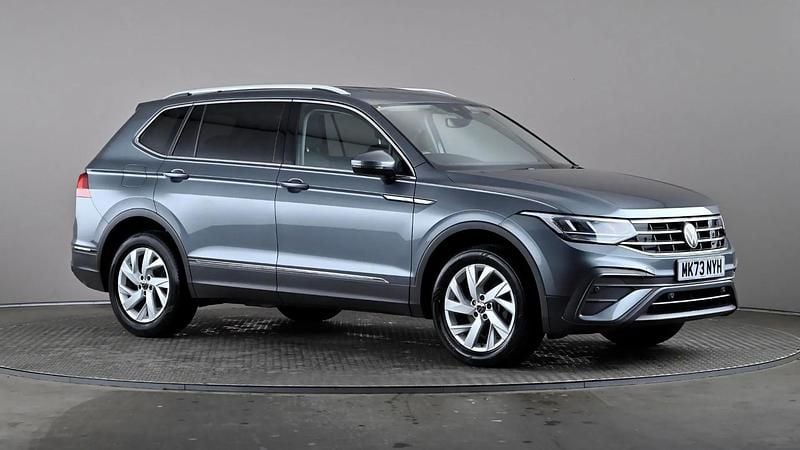 Grey Used 2023 VW Tiguan Allspace Life SUV | £32,798 - Image 1/4