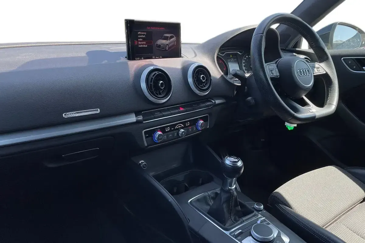Used Audi A3 Black Edition 2019 Silver Sedan