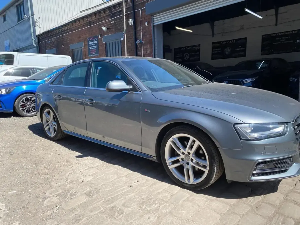 Begagnad Audi A4 S-Line 150 HK (110 kW) 2015 Grå Sedan