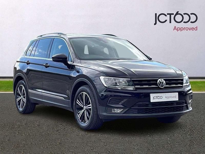 Black Used 2018 VW Tiguan SE SUV | £13,350 (Fair price) - Image 1/4