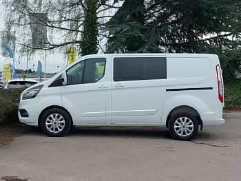 Used Ford Transit Custom Limited 130 HP (95 kW) 2022 White Van