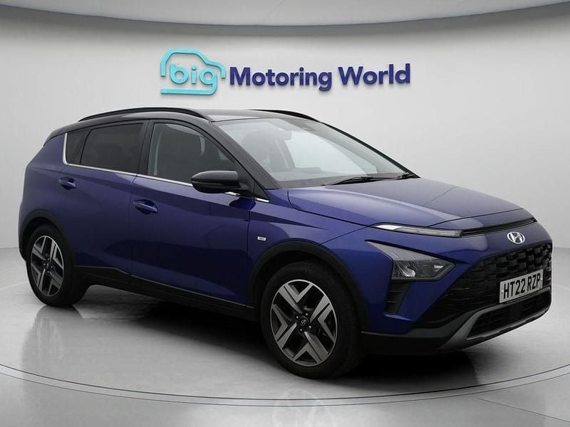 Blue Used 2022 Hyundai Bayon Ultimate SUV | £13,900 (Good price) - Image 1/4