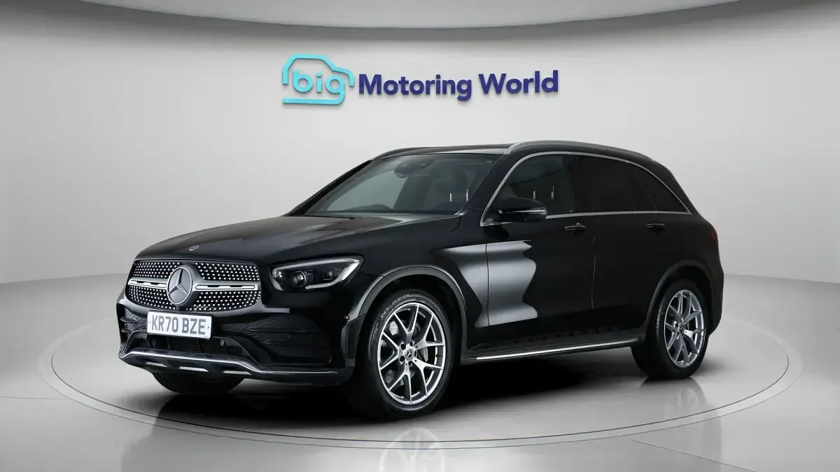 Used Mercedes GLC300 AMG line 245 HP (180 kW) 2020 Black SUV