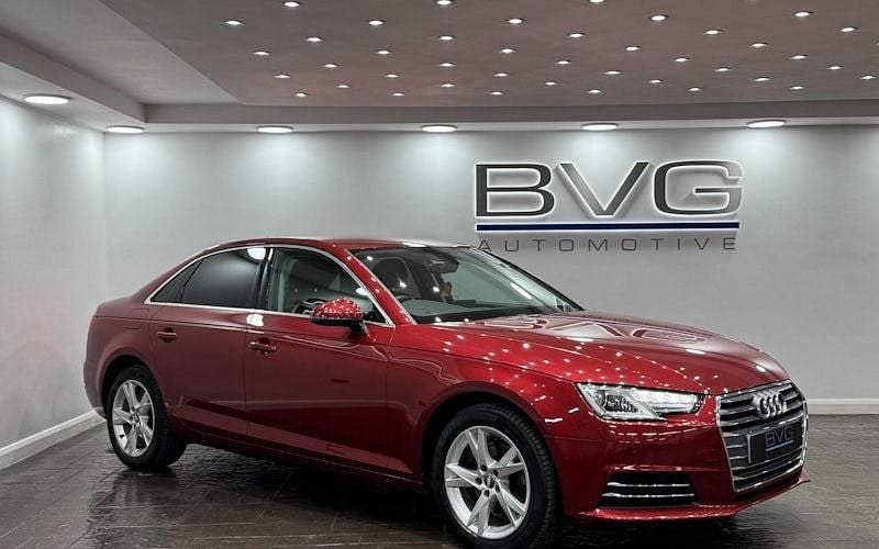 Used Audi A4 Sport 150 HP (110 kW) 2017 Red Sedan