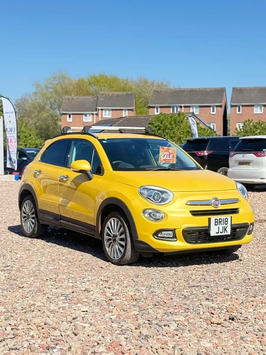 Used Fiat 500X Pop Star 170 HP (125 kW) 2018 Yellow SUV