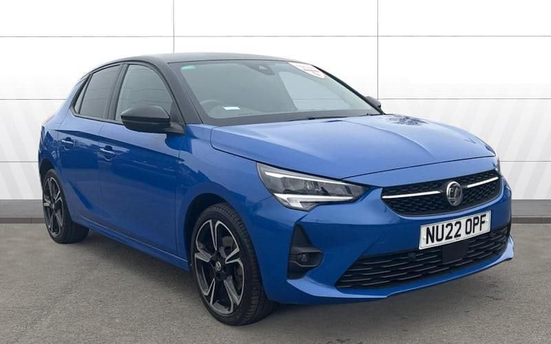 Used Vauxhall Corsa Edition 131 HP (96 kW) 2022 Blue Hatchback