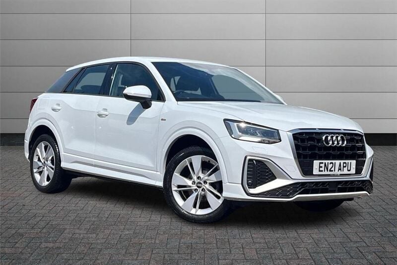 White Used 2021 Audi Q2 S-Line SUV | £23,250 (Fair price) - Image 1/4