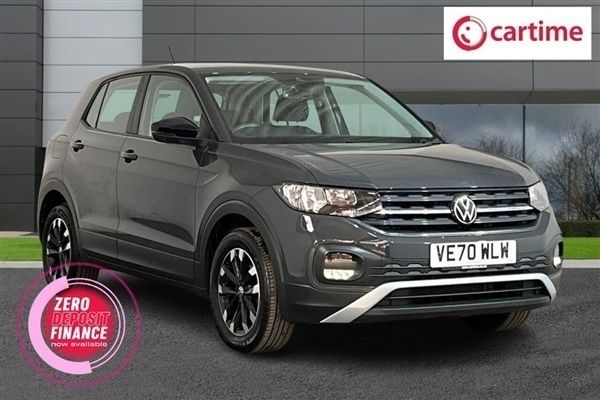 Grey Used 2021 VW T-Cross S SUV | £16,291 (A bit pricey) - Image 1/3