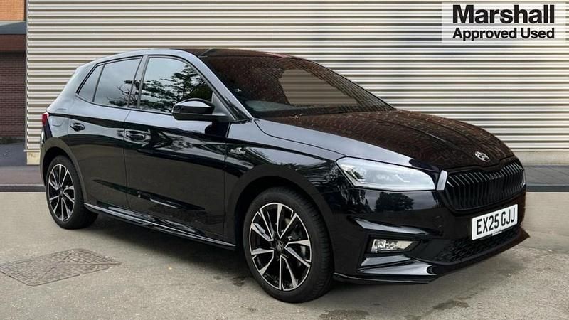 Black New 2025 Skoda Fabia Monte Carlo Hatchback | £22,490 (Expensive) - Image 1/4